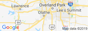 Olathe map